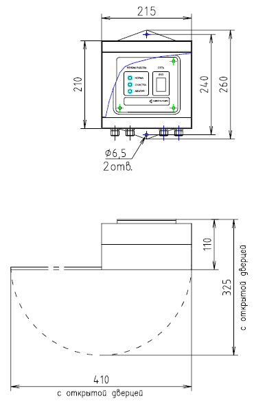 УДВ-1/1 (тип 4). Пульт управления